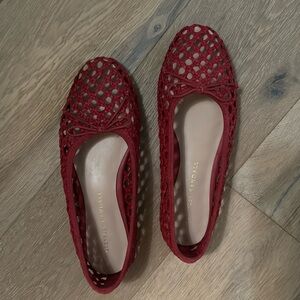 Never worn Loeffler Randall flats